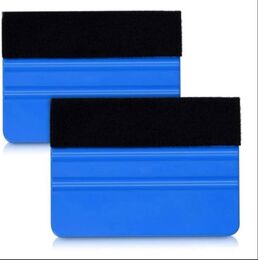 Felt edge hard card for wrap